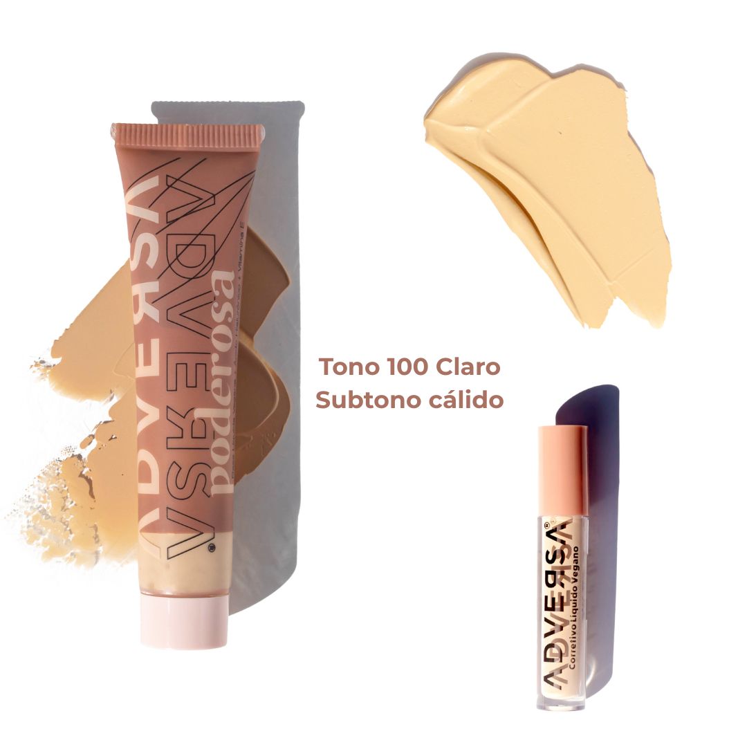 Pack Base+Corrector+Polvo Fijador 12hs