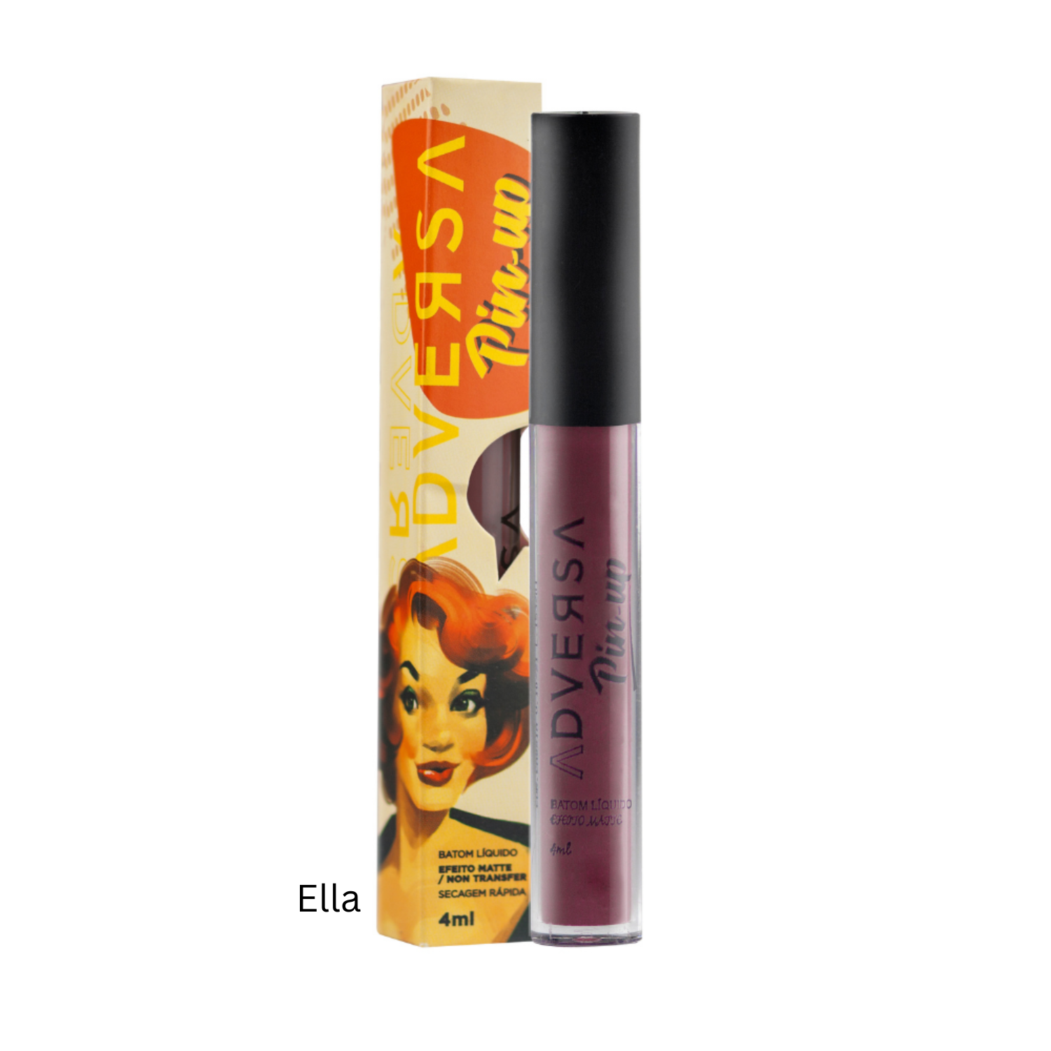 Labial Líquido Matte Pin-Up Adversa