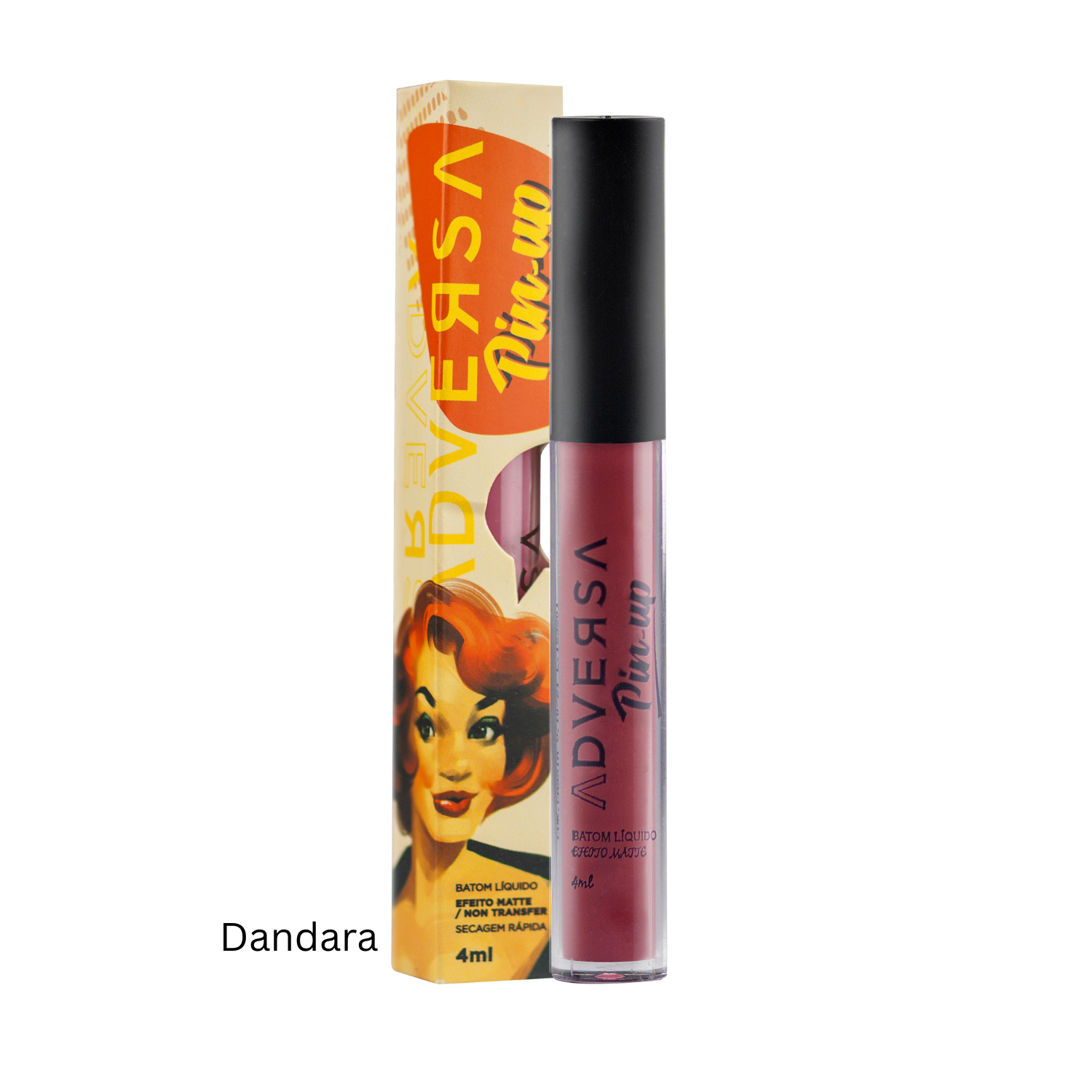 Labial Líquido Matte Pin-Up Adversa