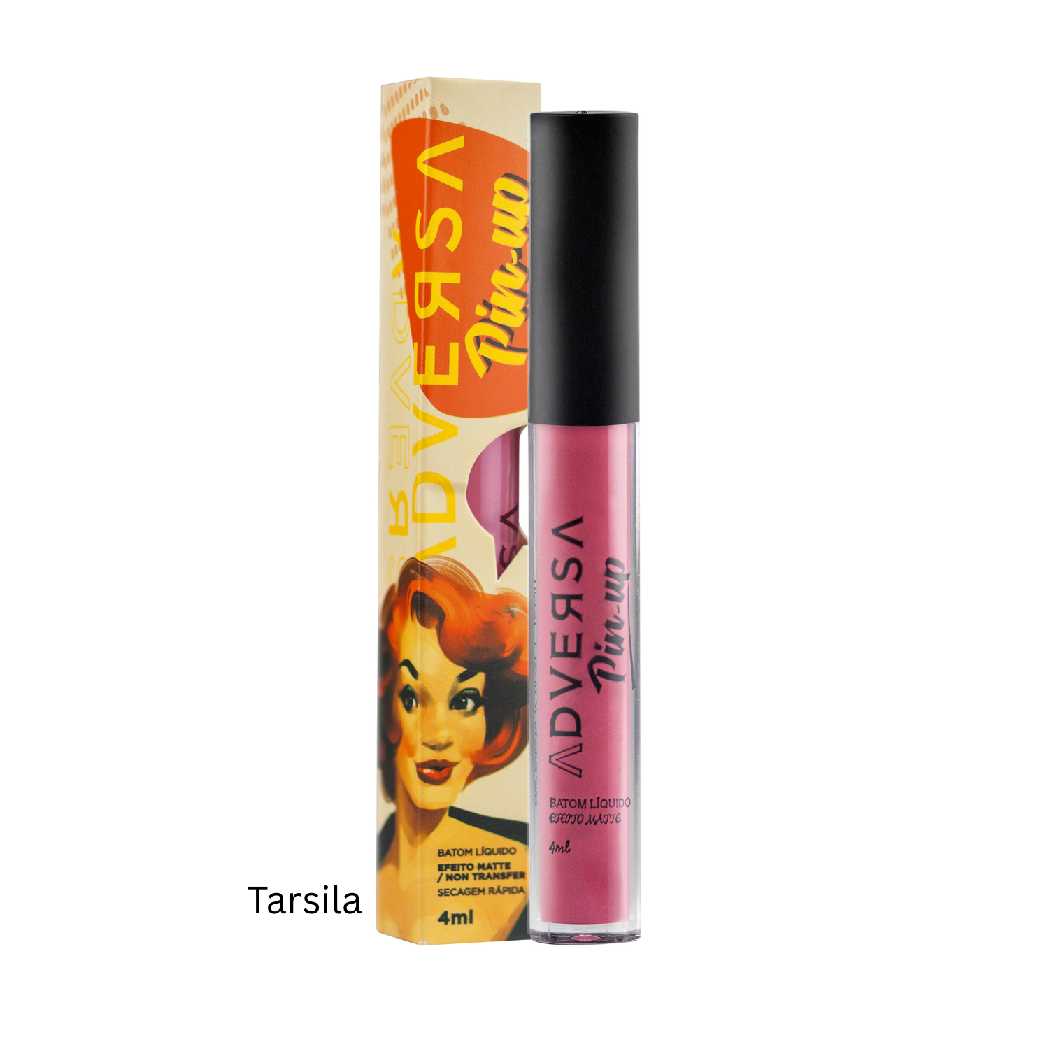 Labial Líquido Matte Pin-Up Adversa