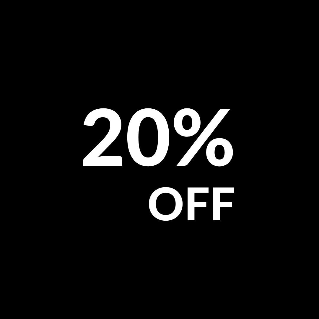 20% OFF