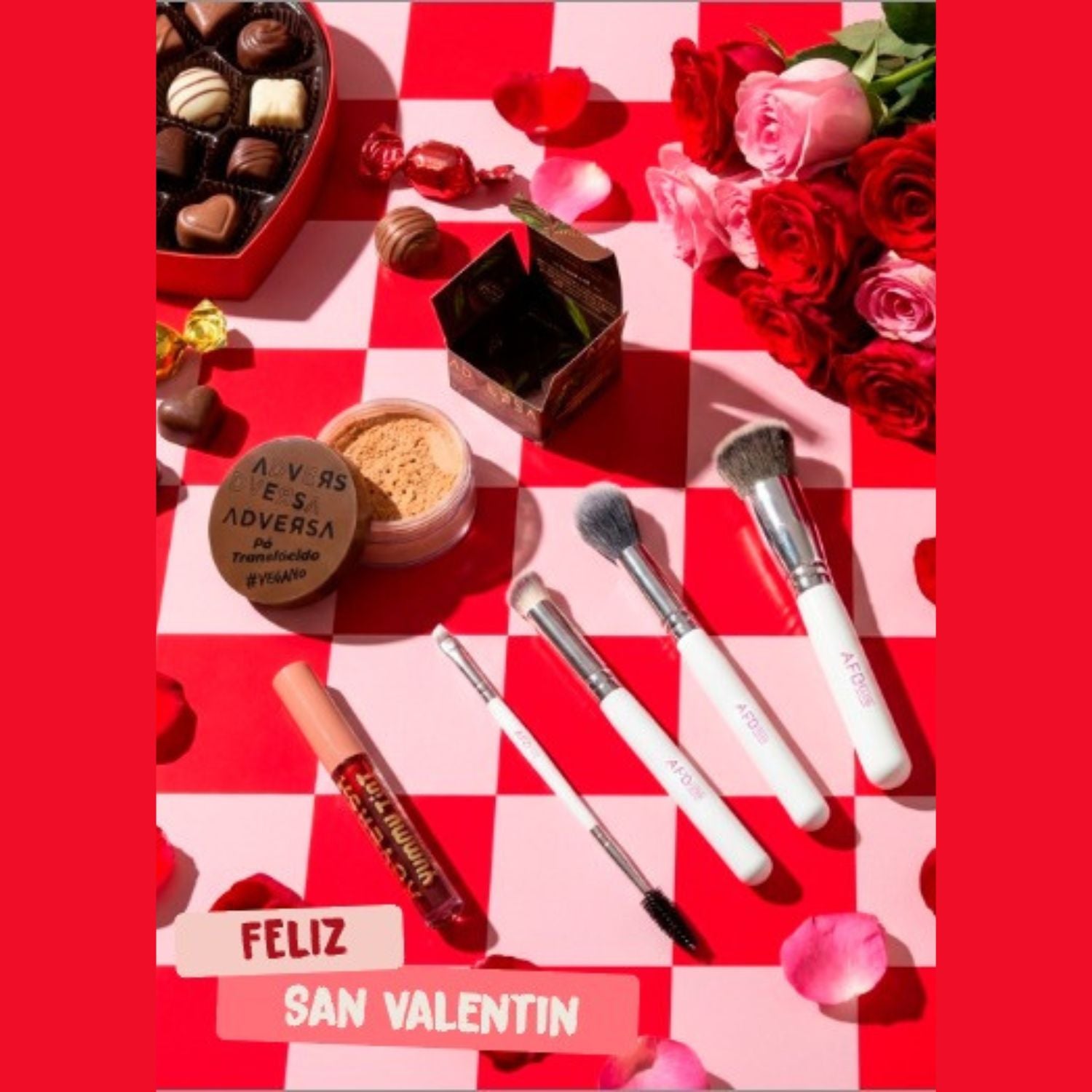 Pack Regalo San Valentin (Set Brochas+Broncer+Tinta)