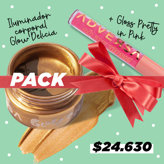 Pack Regalo Glow Delicia + Gloss Pretty in Pink