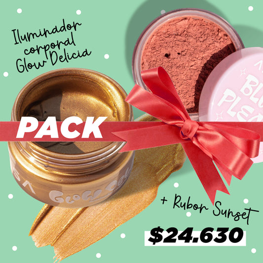 Pack Regalo Glow Delicia + Rubor Sunset