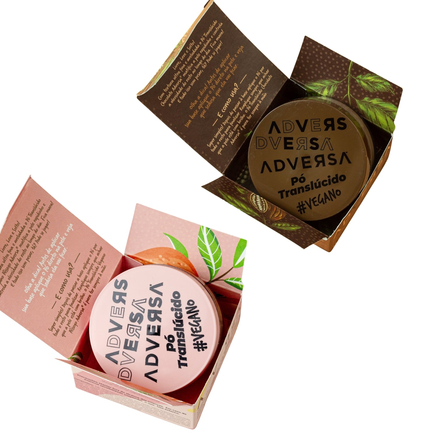 Pack Polvo Translúcido Durazno + Bronzer 3 en 1 Adversa