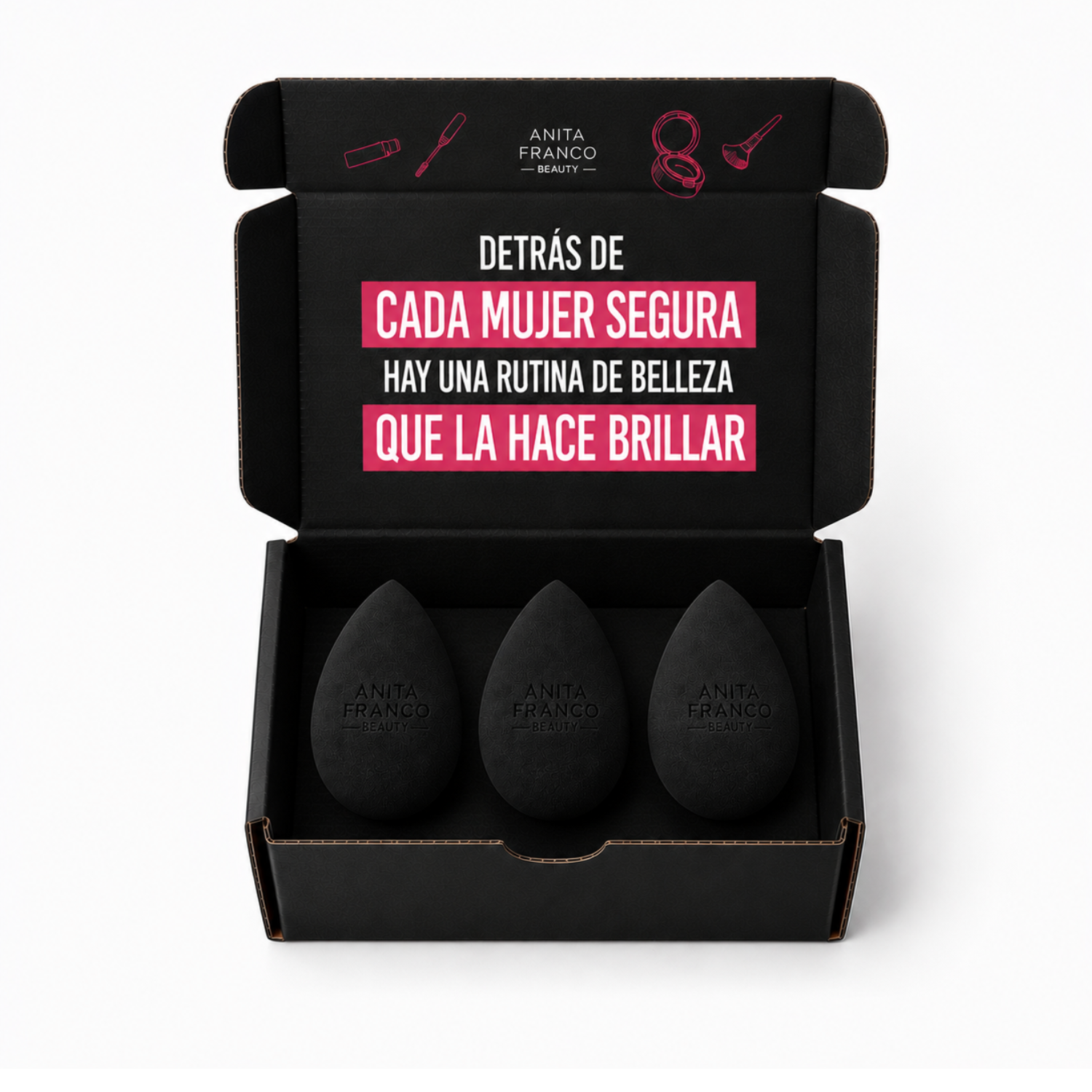 Pack 3 Esponjas Maquillaje Blender AFB TOOLS